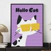5D Diamond Painting CoolCat Full Drill Rhinestone Embroidery Cross Stitch Kits for Adults Home Decor Wall Art Gift