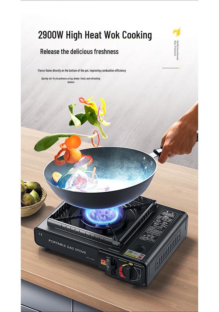 Portable Outdoor Gas Stove for Hot Pot & Barbecue