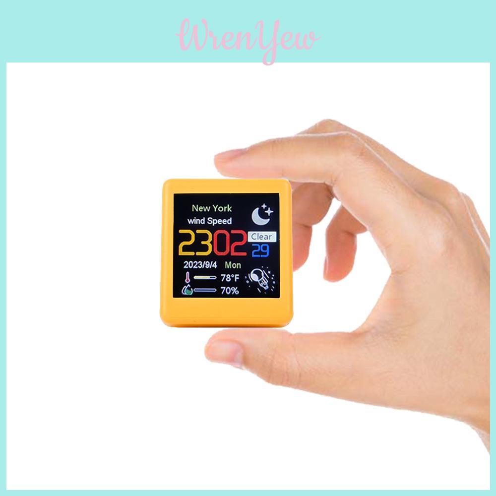 Electronic Table Clock Wifi Weather Station Digital Lcd Weather Forecast Gadget