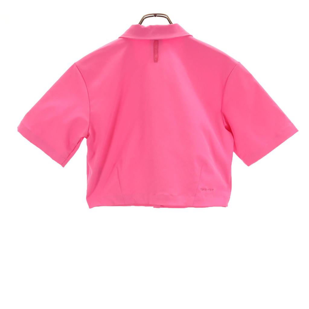 Nike Polo tkane z krótkim rękawem Kurtka S różowa Tech Pack Krótka Damska Używana