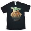 The Mandalorian Herr T-shirt - Grogu Barnet Leende Fotobild