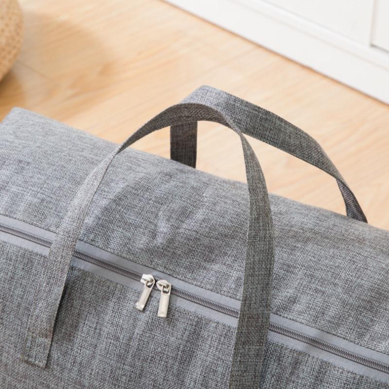 Foldable Clothing Storage Bags Large Capacity Thick Moisture-Proof Dustproof Wardrobe Organizers Storage Containers with Handles