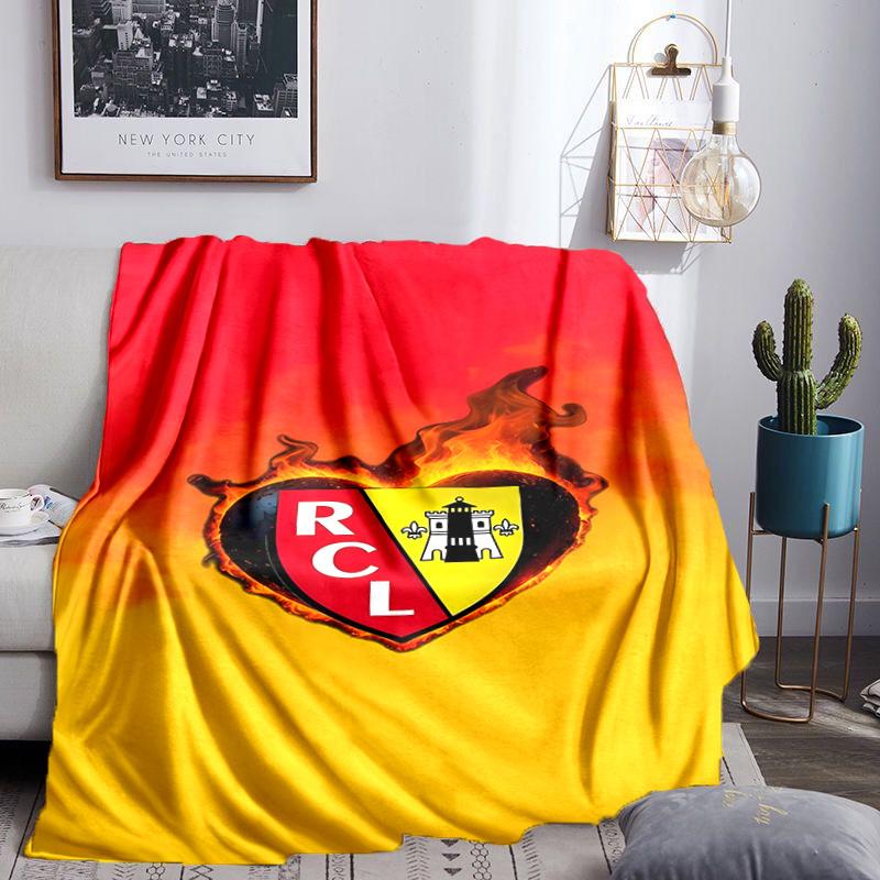 Flaming Heart RCL Crest Blanket Lightweight Ideal Bedding Blanket Perfect for Travel, Camping, Living Rooms, Offices, Sofas, Fan Christmas gift