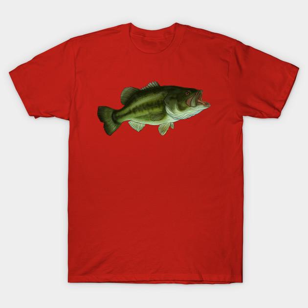 Unisex Fashion TShirt Bass Print TShirt Plus Size S-5XL T-Shirt 100%Cotton Tops O Neck Short Sleeve Tees