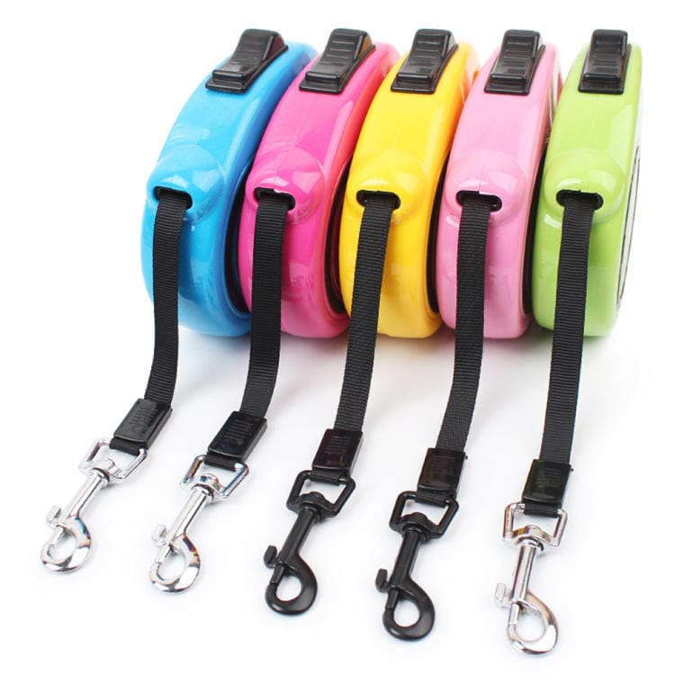 Automatic Dog Leash Blue 3m - Strong and Comfortable to Use up to 11kg