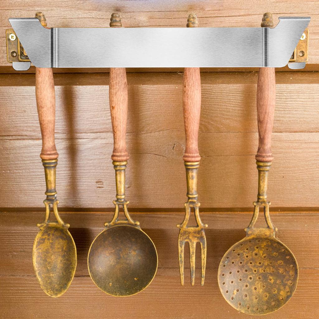 BBQ Spatula Rack  Stainless Steel Griddle Spatula Holder, Barbecue Tool Hold Rack Griddle Accessories For Flat Top Griddle And Other Grill Griddles