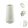 Plastic Texture Vase Centerpieces Decor 4.1x10inch Versatile Table Ornament for Mantel End