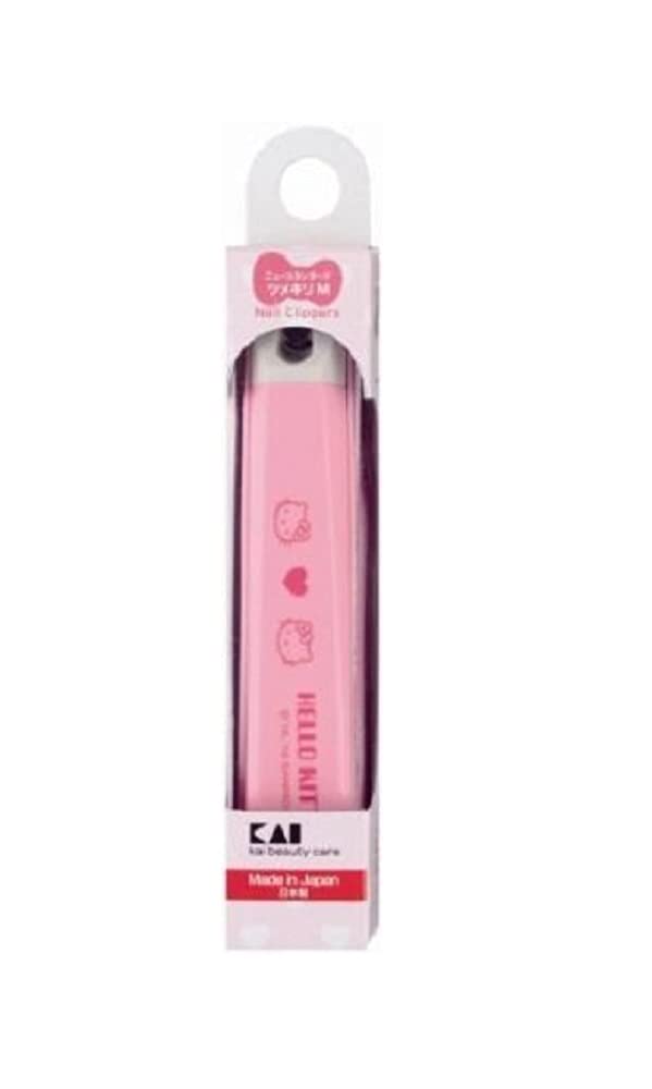 

Kai KAI Kitty New Standard Nail Clippers M Dozen Curved Blade Made in Japan KK2508