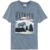 National Parks Ranier Minimalist Landscape Officially Licensed Short Sleev