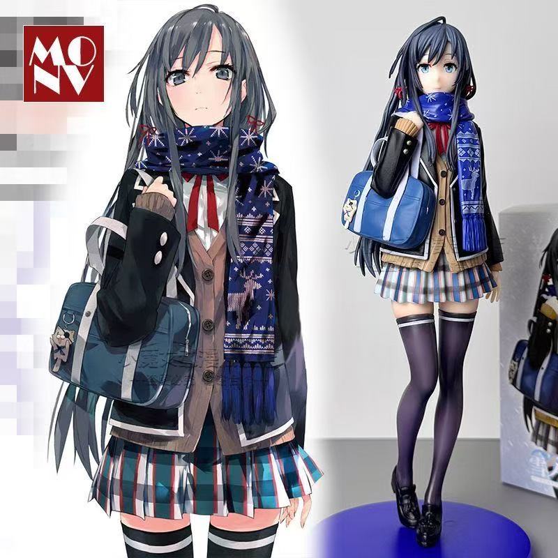 Yukinoshita Yukino Youth Romance Story chainsaw man Figurine Scene table setup High school student School Uniform Hot toys