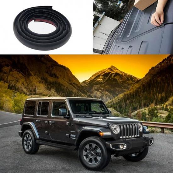 Для Jeep Wrangler JK JL JLU Жесткая Крыша Поток Уплотнительная Лента Водонепроницаемая Пылезащитная