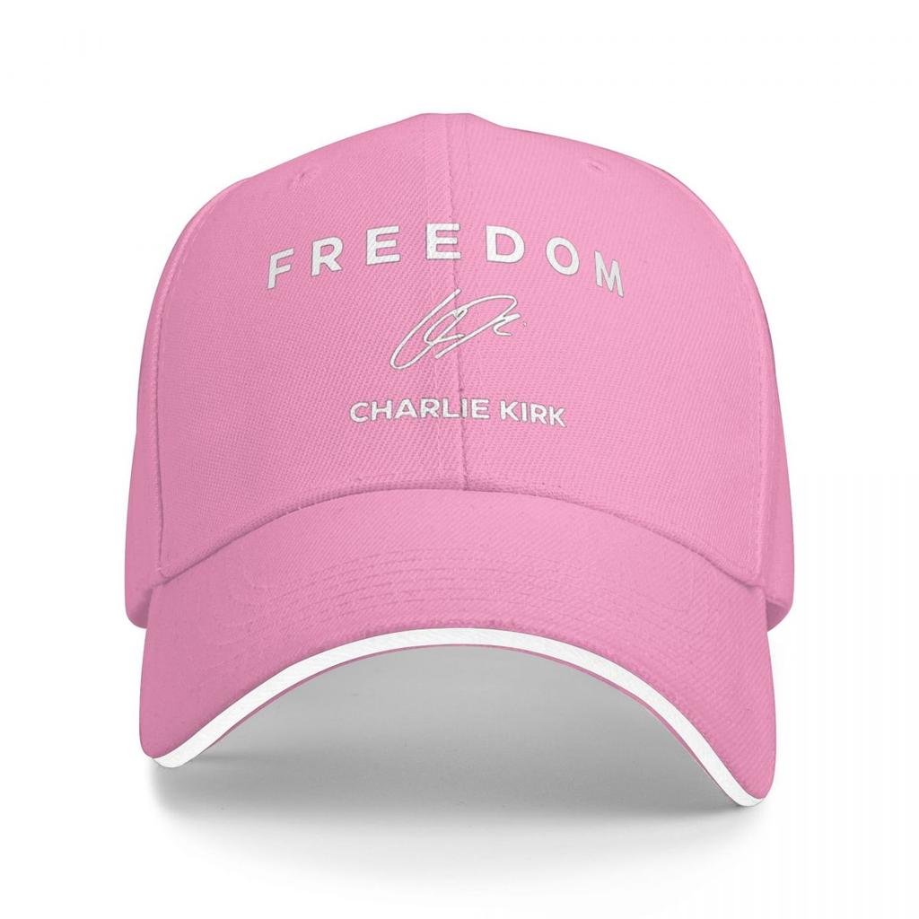 Charlie Kirk Freedom Baseball Caps Snapback Baseball Hats Breathable Casual Casquette Outdoor Unisex