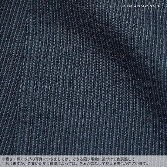 Kyoto Kimonomachi Original Indigo Striped Cotton and Size Day Plus Size [KIMONOMACHI] Men's Jinbei, Linen, 4L, Father's Gift, Loungewear,