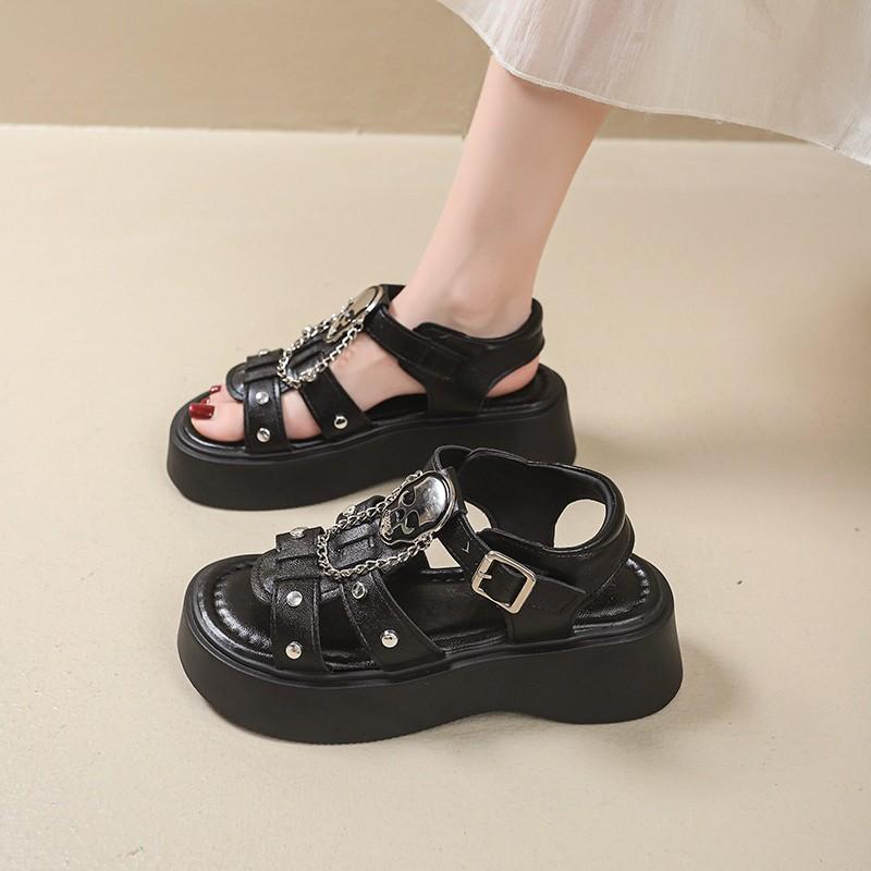 Fashion Ankle Boots for Women Roman Sandals High Quality Platform High Heels Women Boots Casual Peep-toe Women Sandals sandalias