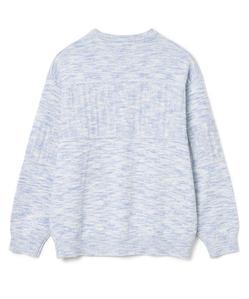 MILLO ARCHIVE Square Twist Knit [Light Blue]