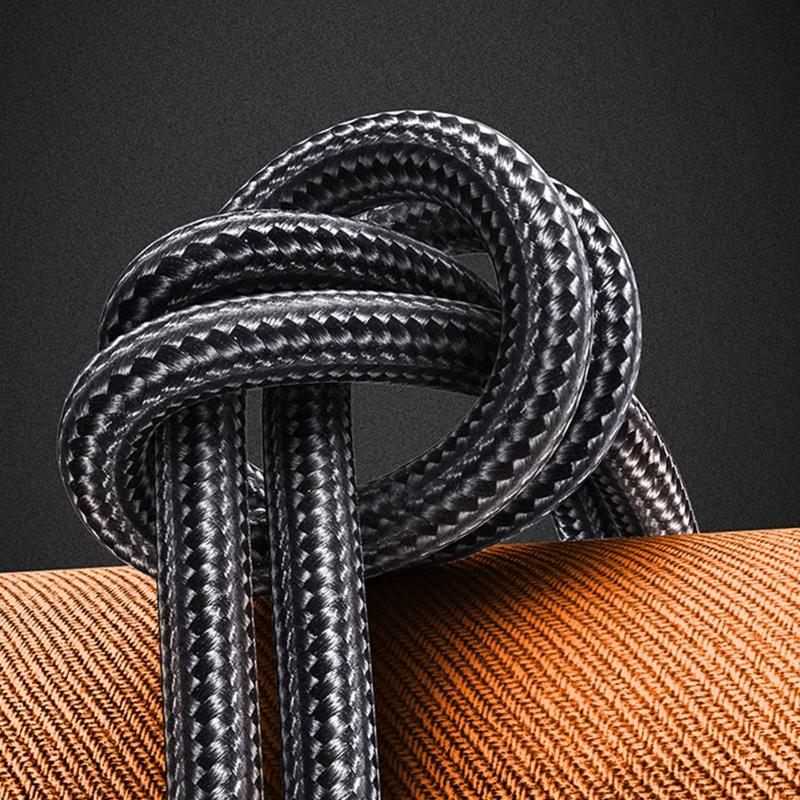 Type C Male to Type C Male Cable Nylon Braid 40Gbps 8K@60Hz PD100W Fast Charge Sync Data Cable 40Gbps for Laptop Tablet