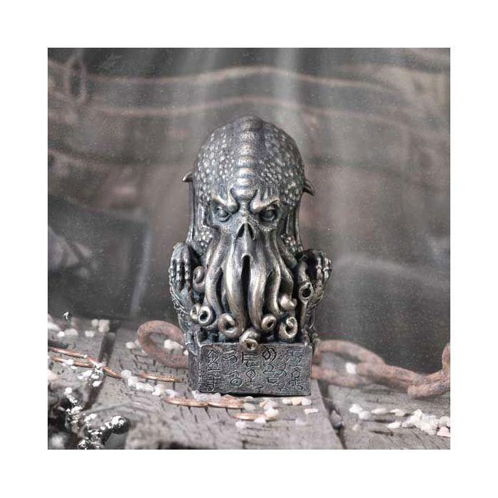 Sculpture - nemesis now - cthulhu - polyrésine - couleur or - taille unique