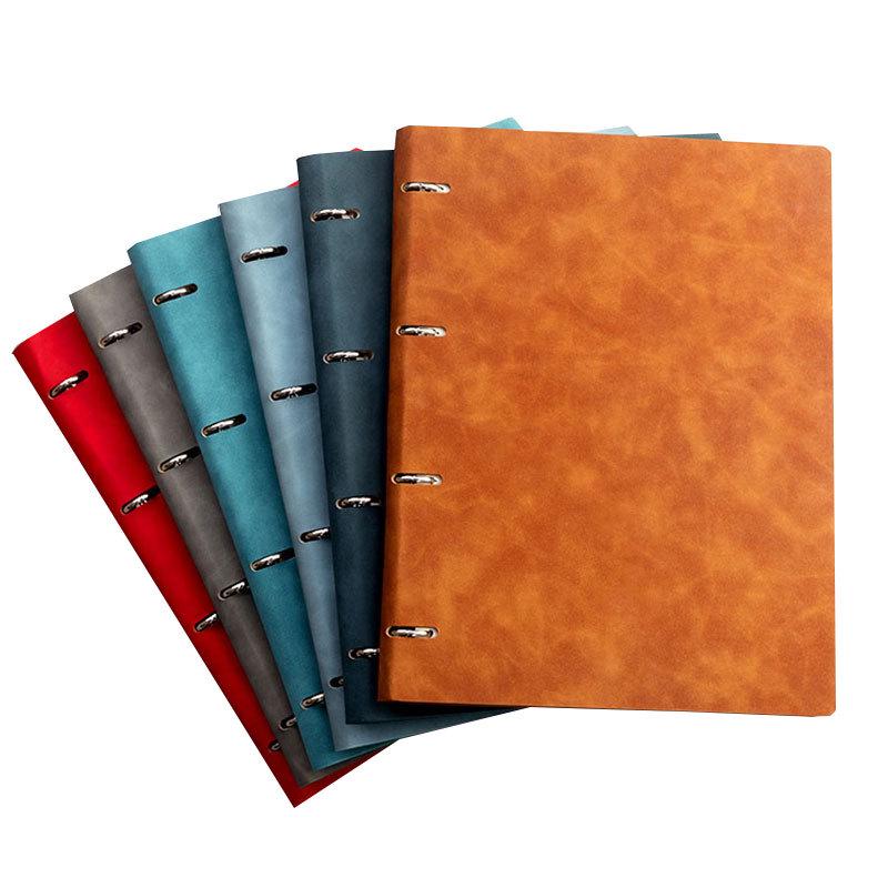 A4/B5/A5 Loose-Leaf Notebook with Custom Logo for Business or Personal Use