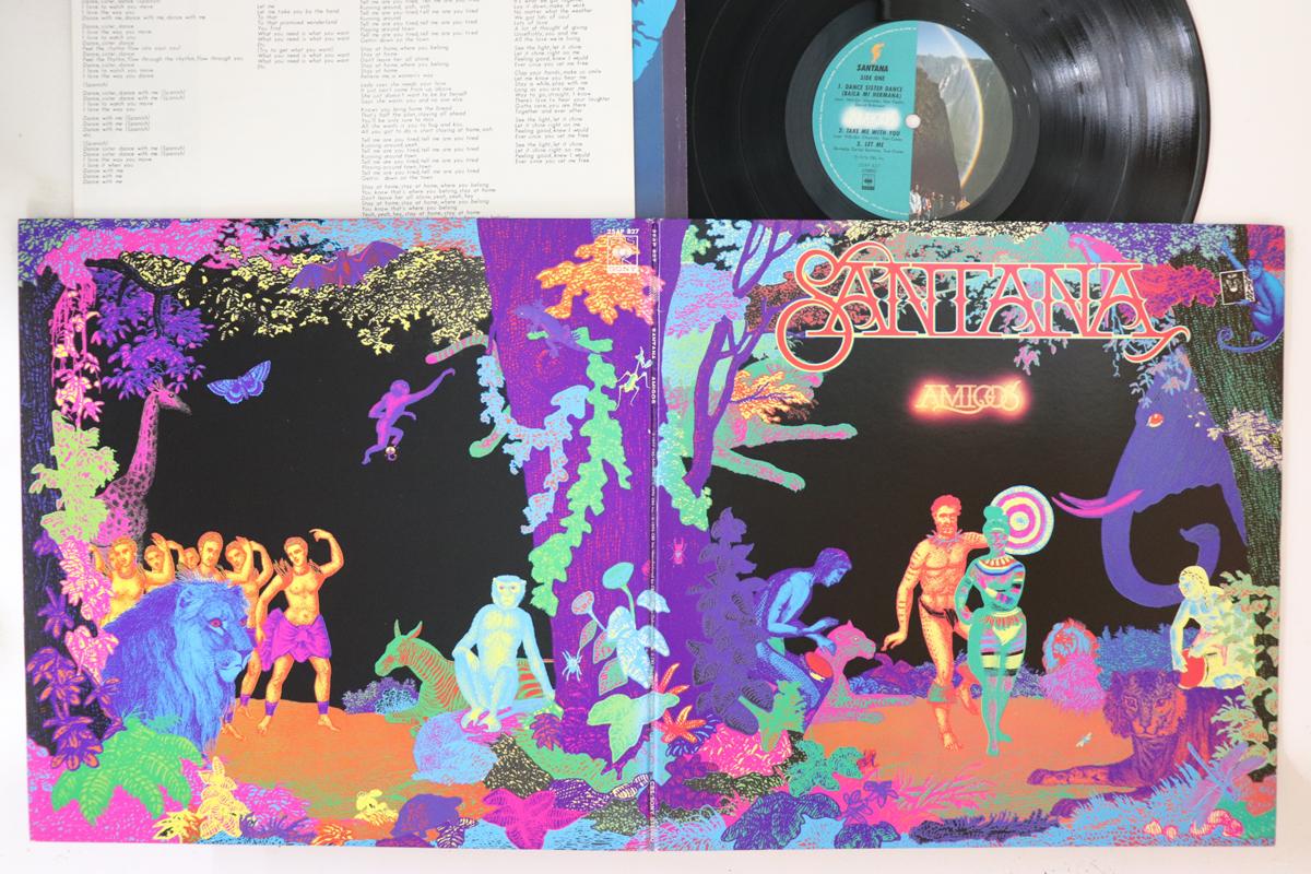 

LP Record SANTANA - Amigos 25AP827 CBS SONY 1976 Japan Rock Used