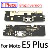 For Motorola Moto E4 E4T G3 G4 G5 G6 G7 Power E7 G8 Plus X4 One USB Charging Port Micro Dock Connector Board With Microphone