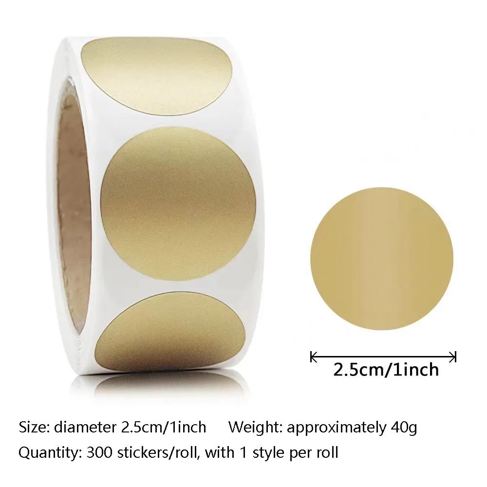 300PCS scratch silver sticker label roll explosive packaging for crafts scrapbooking DIY projects