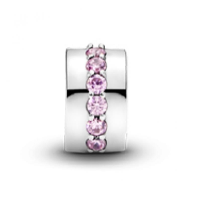 Pandora Pink Shining Pass Clip  791972pcz