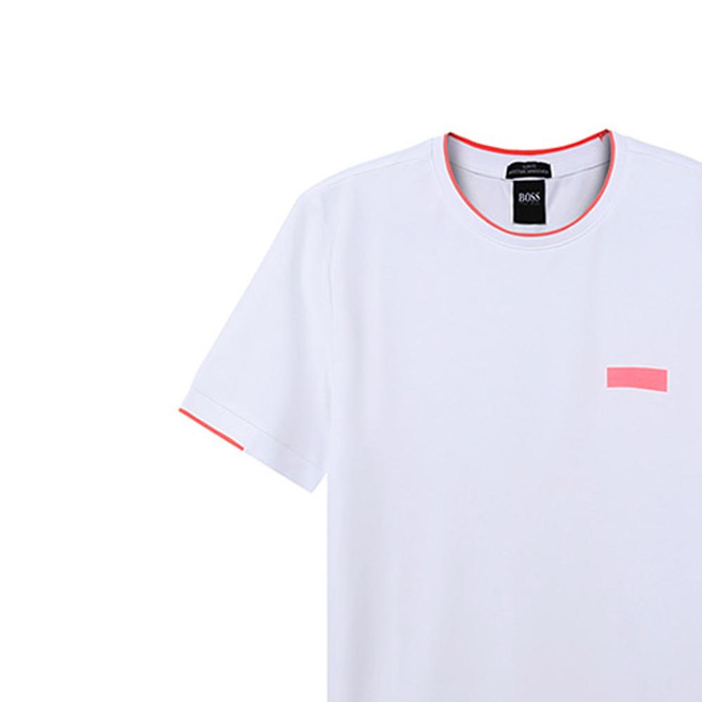 HUGO BOSS Short Sleeved T Shirts Men's White 50452965-101