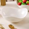 Plastic Salad Bowl Fruit Basket Large Capacity Serving Tray for Snacks Candy Nut Multipurpose Storage Basket for Living Room Kitchen Party
