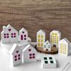 10 Cavities House Silicone Molds for Candle Soap Chocolate Home Decoration Cabin Silicone Candle Molds for Epoxy Resin