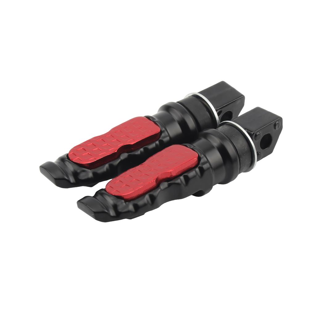 2PCS Motorcycle Rear Passenger Foot Peg Universal For KTM Yamaha Honda Kawasaki Scooter Cafe Racer CNC Aluminum Modified Parts