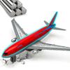 1/2 Pezzi Aereo da Collezione in Lega B777 A380 per Ragazzi Bambini Regalo Aereo Metallico di Simulazione 1:400 Giocattoli Modello di Aereo di Alluminio