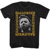 Halloween Horror Movie Repeat Framed Michael Myers Photo Men's T Shirt  Unisex T-Shirt