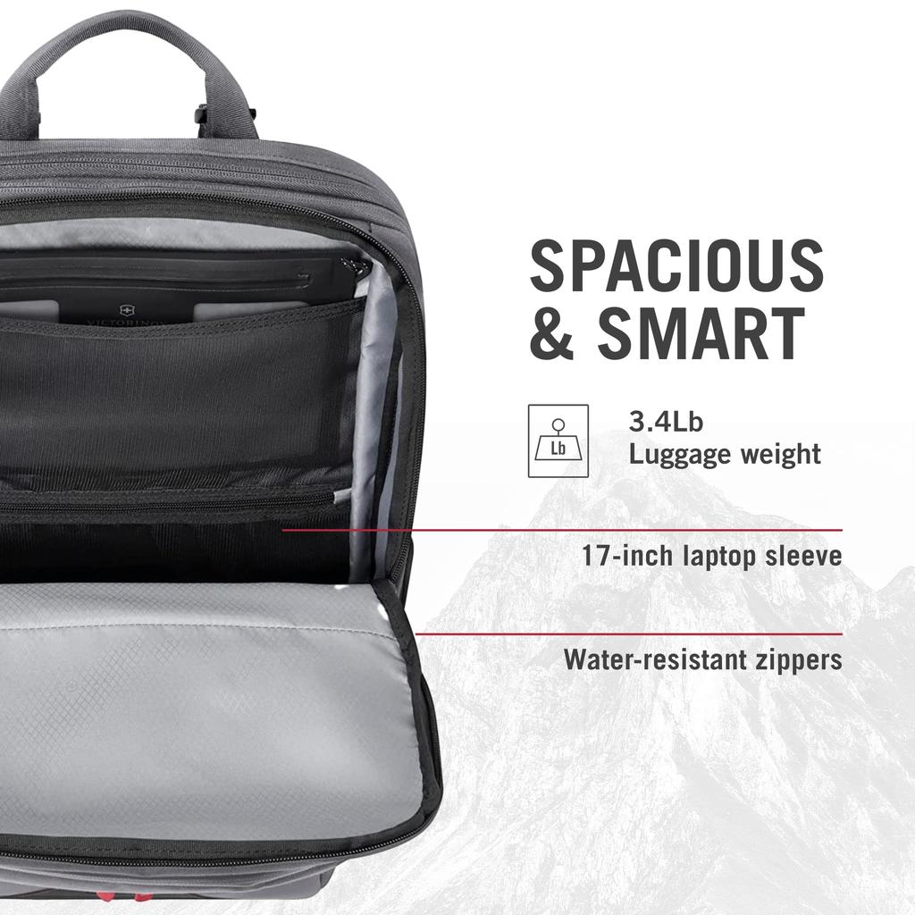 Touring Traveler Backpack That Can Hold a Business Slim Gray 612119 [Victorinox] 2.0 Backpack, 17-inch Laptop, Business, Men's, School, Commuting,