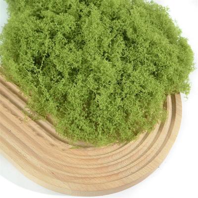 Seidiges, plüschiges Kunstmoos, Mikro-Landschaftsornamente für Bonsai und Rasendekoration.