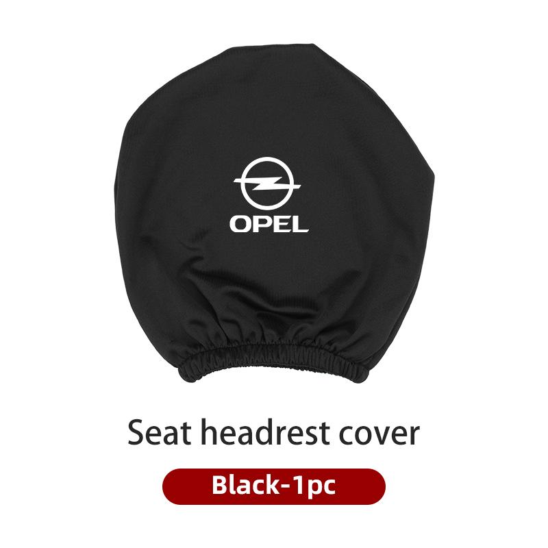 Universal Car Seat Headrest Cover Protective Cover Accessories For Opel Corsa Astra Insignia Vectra Zafira Meriva Mokka