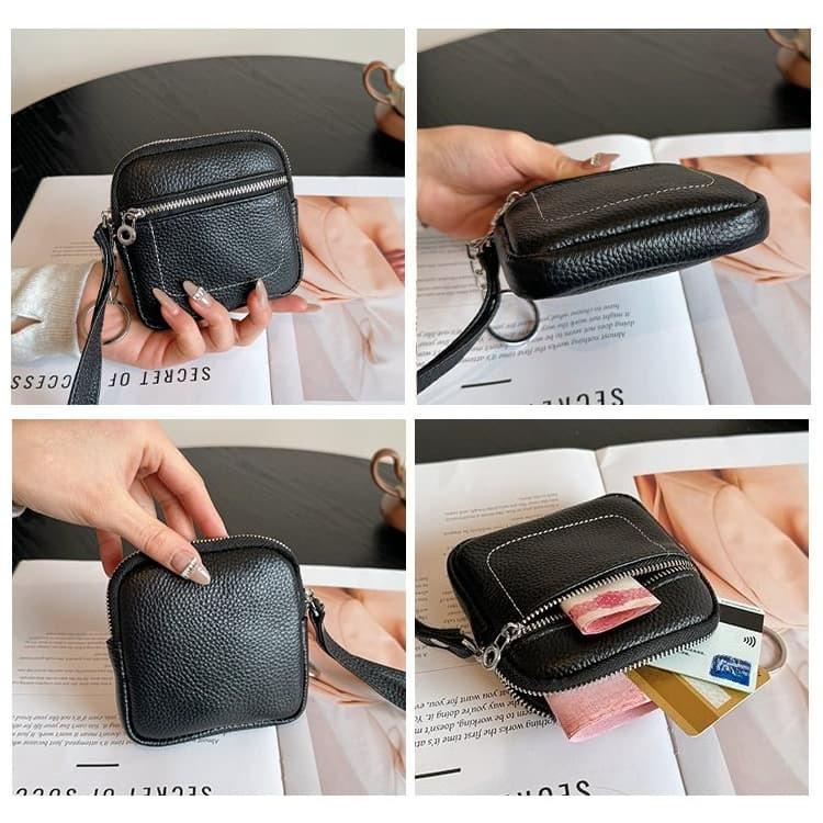 Lychee pattern mini change purse girl