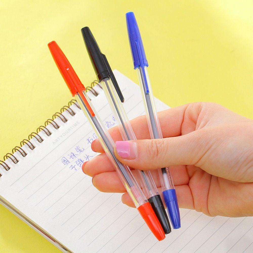 20Pcs 1,0mm Kugelschreiber Unterzeichnung Stift Langlebige Punkt Stifte Kunststoff Gel Stift Student Geschenk