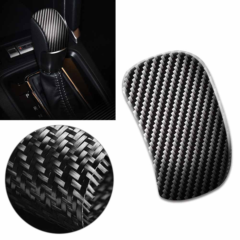 

Carbon Fiber Car Gear Shift Knob Cover Trim For Subaru Forester 2013 2014 2015 2016 2017 2018