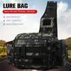 Large Capacity Lure Fishing Bag Multi-Function Waist Bag Fishing Rod Bag Tactical Backpack Shoulder Bag Fishing Gear Bag