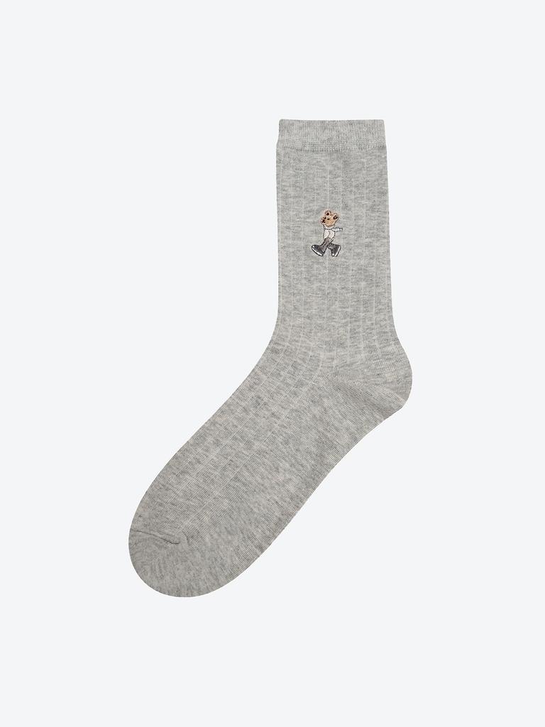 [Schuwer] Embroidered Middle Socks HPAO5FA202