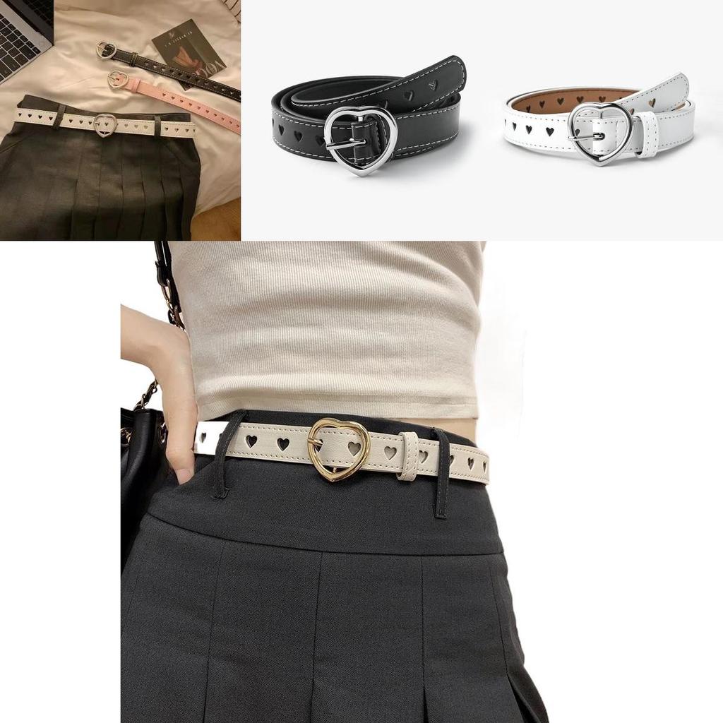 Stylish Korean Women's Simple Pin Buckle Belt Versatile Casual Fashion Accessory