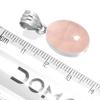 925 Sterling Silver Pendant Women Gemstone Handmade Jewelry Christmas Gift Malachite Moonstone Rose Quartz Red Stone Smoky Topaz Tiger Eye Costume