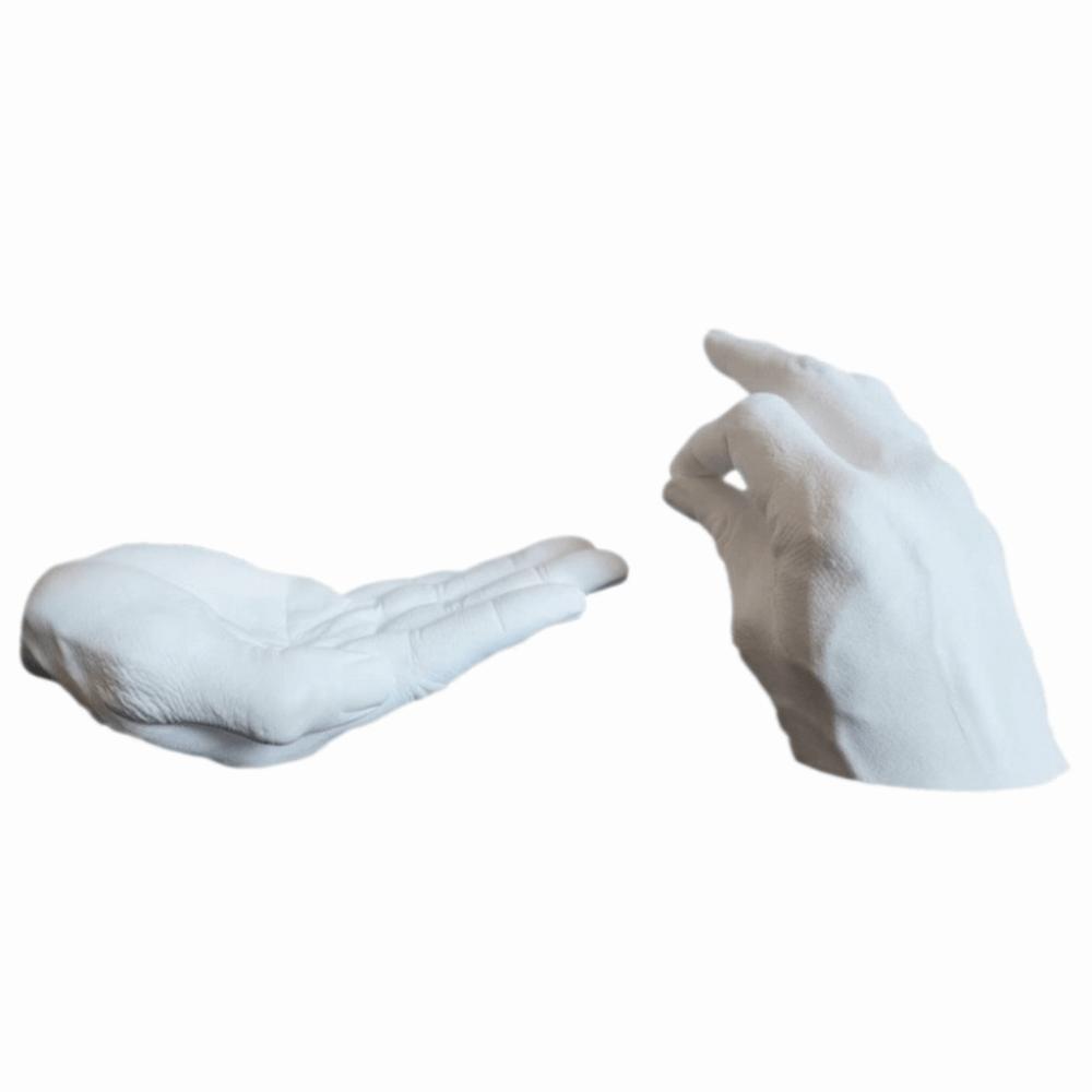 Portainciensos de Resina con Forma de Palma Decorativo para Varillas de Incienso Adorno de Gestos Spa