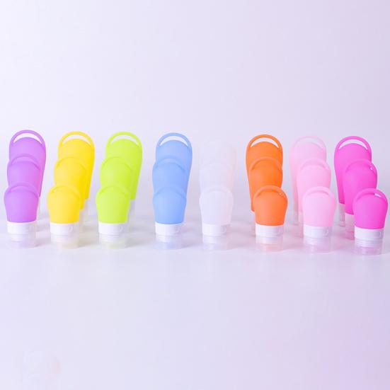 38/60/90ML Reusable Cosmetic Bottle with Hanging Hole Eco-friendly Lotion Conditioner Toiletries Travel
