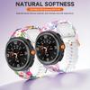 Printing Silicone Strap for Samsung Galaxy Watch 8 40mm 44mm/8 Classic 46mm Men Women Silicone Sport Strap For Galaxy Watch7 Ultra 47mm 2025 Wristband