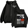 Rock Band System of A Down Wake Up South America Stadiontour Rits Hoodie Heren Dames Mode Vintage Zip Up Pullovers