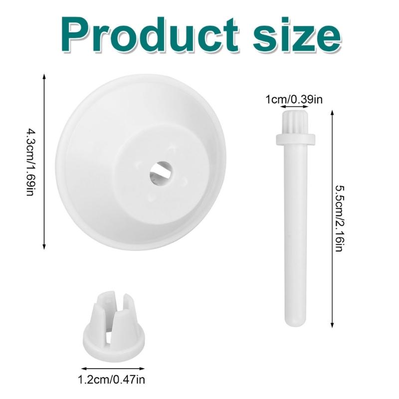 Multipurpose Household Sewing Machine Bobbin Caps and Spool Covers Set for Home Tailoring and Sewing Craft Project