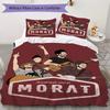 Morat glitter style Pattern Bedding,Quilt Set Quilt Cover Pillowcase Home Birthday Gift (1*duvet cover+2*pillowcase,without core)XSJT0917430