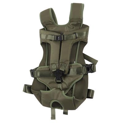 Dog Front Backpack Breathable Waterproof Safe Adjustable Chest Puppy Bag for Cat Biking Hiking