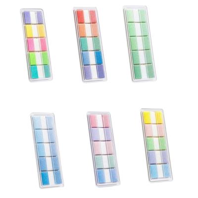 120Sheets Repositionable Clear  Adhesive Label Sticker Adhesive Notes Page Marker for Notebook Planner Binder Folder